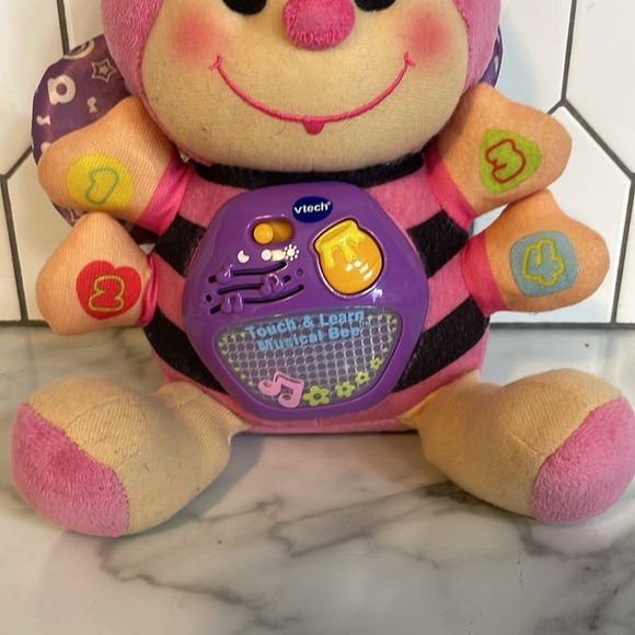VTech Touch & Learn Musical Bee, Pink - Picture 3 of 5